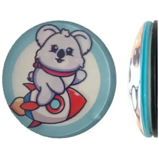 Тримач Поп Сокет New Glass (Скло) Baby Koala №13 - фото 1