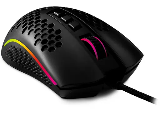 Миша Redragon Storm M808 RGB Optical, Ultralight (77854) - фото 3