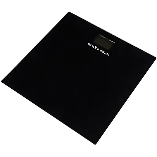Ваги електронні Grunhelm BES-26B квадрат максимальна вага 180 кг чорні (136089) - фото 2
