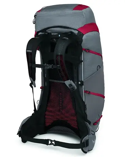 Рюкзак Osprey Eja Pro 55 W 2023 M L Grey Red (1054-009.3576) - фото 2
