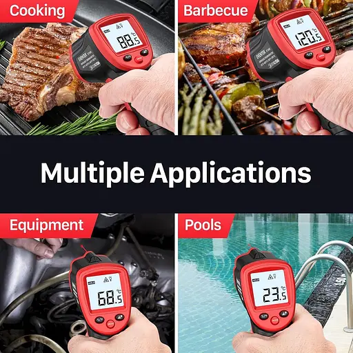 Лазерный инфракрасный термометр пирометр датчик температуры Eventek от -50 до + 380 °C - фото 6