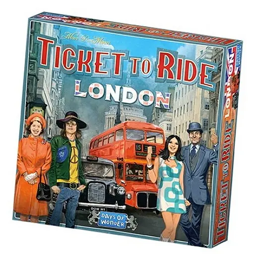Настольная игра Days of Wonder Билет на поезд: Лондон (Ticket to Ride: London) (англ.) (DOW720061) - фото 1