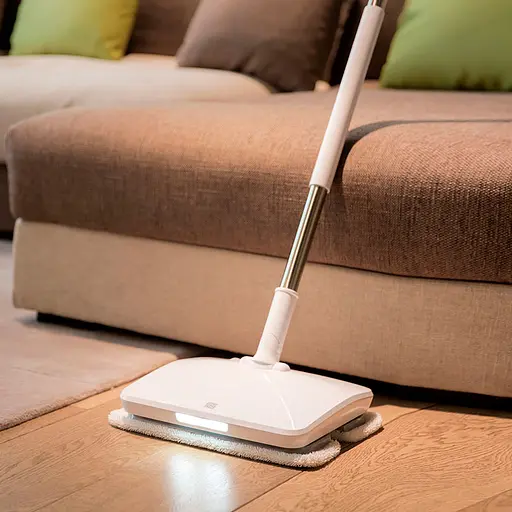 Електрошвабра (полотер) SWDK Handheld Electric Mop (D260) Blue - фото 5