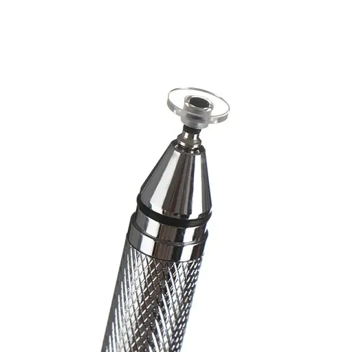 Стилус ємнісний, високоточний Jot Pro двосторонній, металевий, зі вставкою, світло-блакитний - фото 3