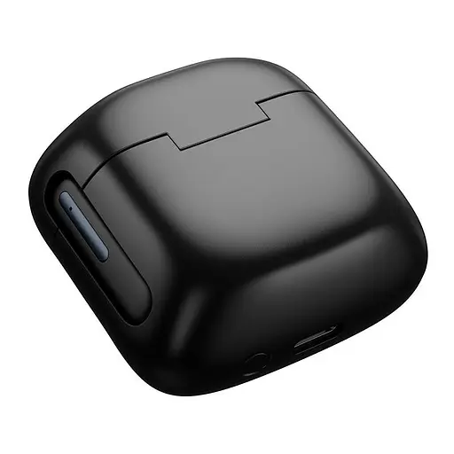 Бездротові навушники Hoco EQ14 Cool color true бездротовий BT headset with touch screen, BT5.4, 40mAh, 500mAh, 7h, black - фото 3
