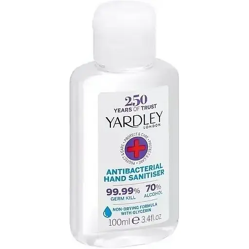Санитайзер для рук Yardley London Hand Sanitiser, 100 мл - фото 1