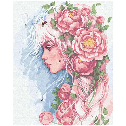 Картина по номерам "Расцветающая душа" ©lesya_nedzelska_art Ideyka KHO4954 40х50 см