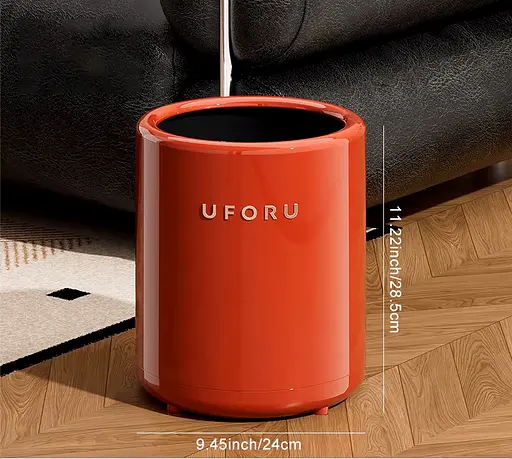 Ведро для мусора Uforu DA1418-6 Красный - фото 2