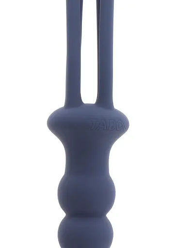 Флогер Taboom Silicone Supreme Whip Plug 38 см (синій) - фото 9