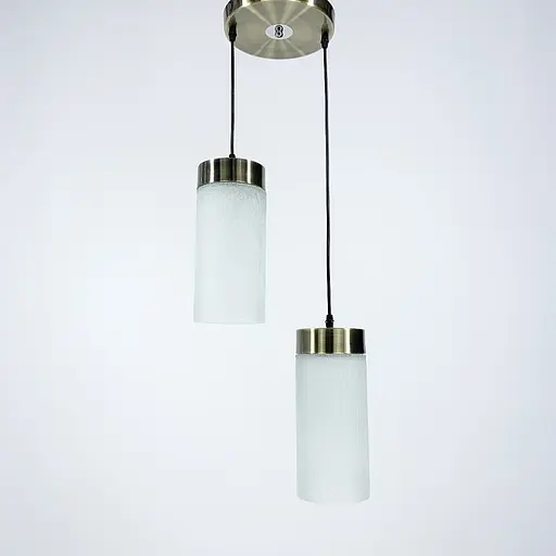 Минималистичный двойной подвес с матовыми плафонами Ст. 10371/2 | Line F - фото 2