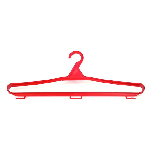 Плічка міцні пластмасові для одягу вішалка 44.5 см 84289 - фото 1