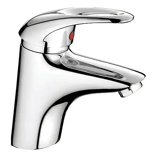 Змішувач для умивальника Haiba Luxor 001 HB0234 Хром - фото 1