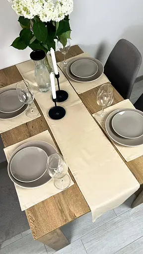 Комплект Доріжка водовідштовхувальна Бежевий однотон 260х40 см 4 шт. - фото 5