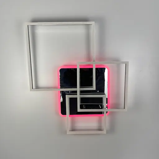 Світлодіодна люстра Ideal Lux Frame у хромованому корпусі | Арт. A 11017/3 RGB CH | Line F - фото 5