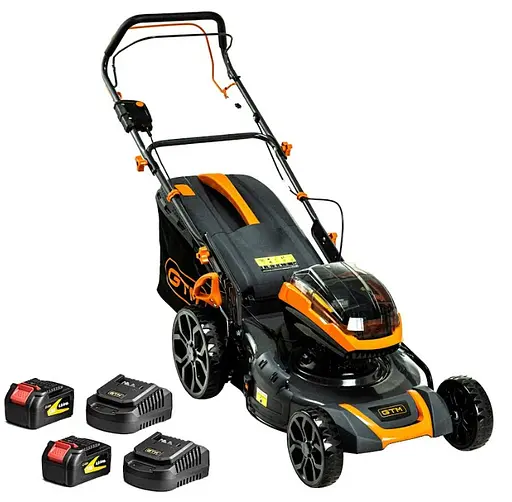 Газонокосарка акумуляторна GTM BLM48H-SP 2x18 В + 2 АКБ та 2 ЗП (BLM48H-SP_KIT) - фото 8