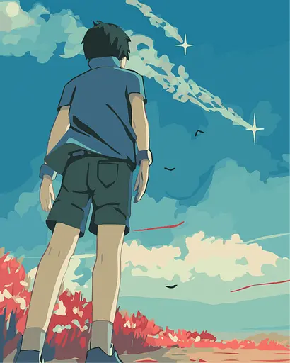 Картина за номерами. Art Craft "Думками в небі" 40 * 50 см 10216-AC