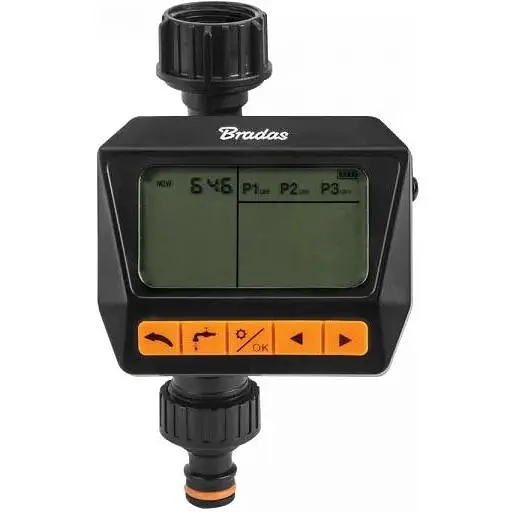 Контролер поливу електронний Bradas BLACK LINE однозонний ECO-3137 - фото 2