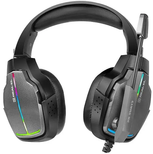 Ігрова гарнітура Real-EL GDX-7680 Black (GDX-7680 Black) - фото 4