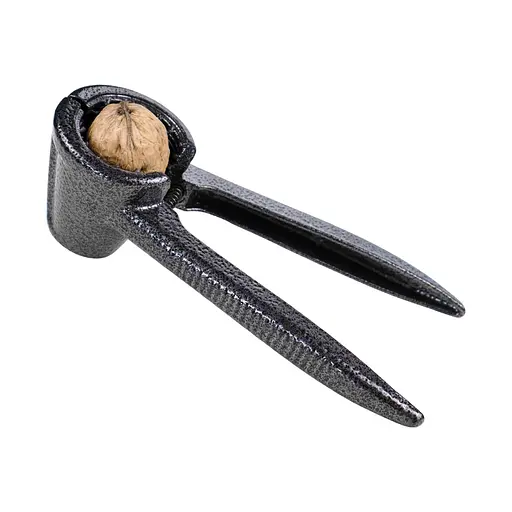 Конусный металлический прочный темный орехокол с ребристыми ручками 18.5 см, Kitchen Master 84105 - фото 10