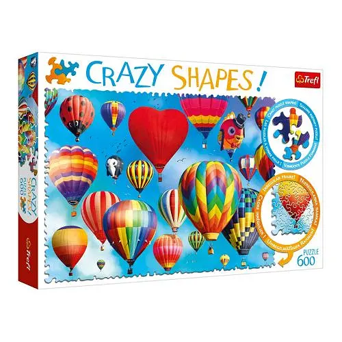 Пазлы "Цветные шары", 600 элементов 11112 Trefl Crazy Shapes ( 5900511111125) - фото 1