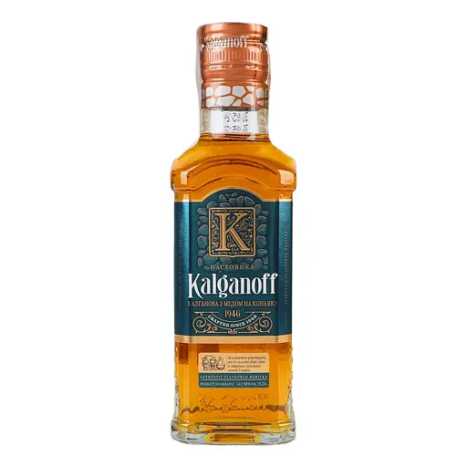 Настойка Kalganoff Калганова с медом на коньяке 40% 0.25 л