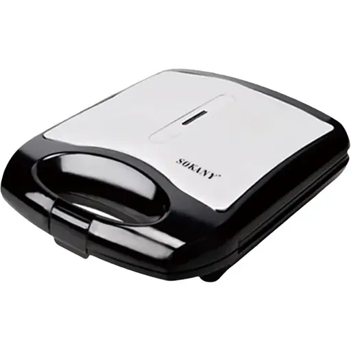 Електрична горішниця Sokany HY-711 на 24 горіхи з антипригарним покриттям 1400Вт метал/пластик Сталь - фото 1