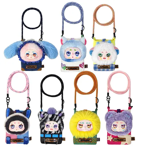 Крос-боди сумка Pop Top Kimmon 556114 застежка-магнит в виде лица - фото 2