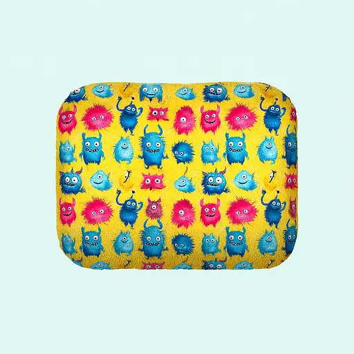 Лежанка для собак Waudog Relax Мохнатые монстры S 34х45х17 см   - фото 3