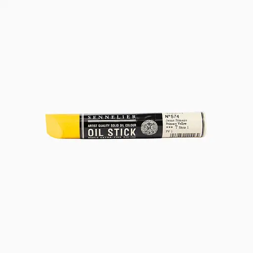 Фарба олійна у формі пастелі Sennelier Oil Stick, 38 мл, S1, Основний жовтий (Primary yellow)