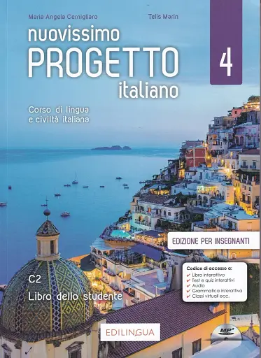 Progetto Italiano Nuovissimo 4 (C2) Libro dell’insegnante + CD Audio