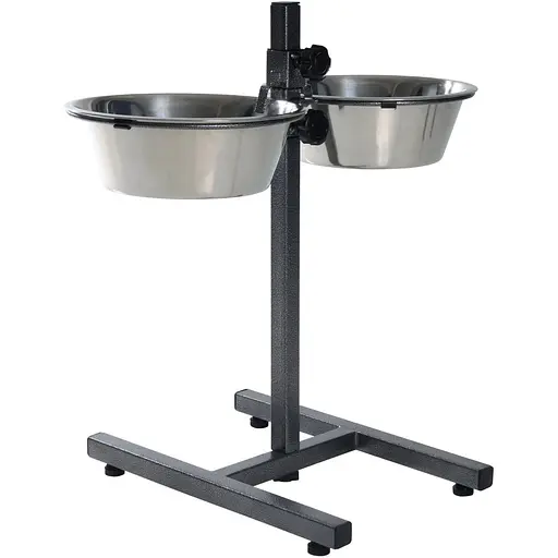 Уцінка. Стійка з мисками Trixie для собак 2.8 л 2 шт. (24922) - фото 1