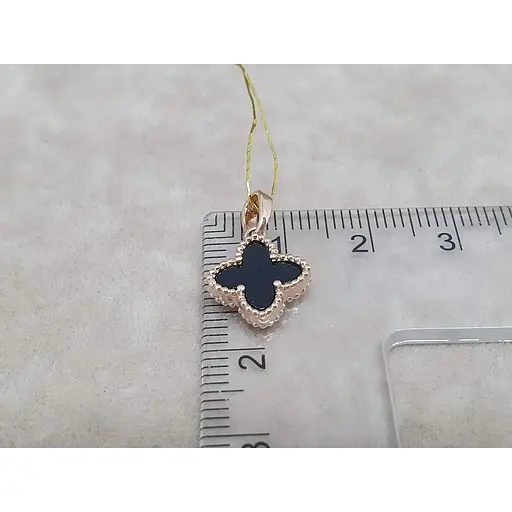 Золота підвіска Платон Конюшина з агатом. 1П183/67Б - фото 3