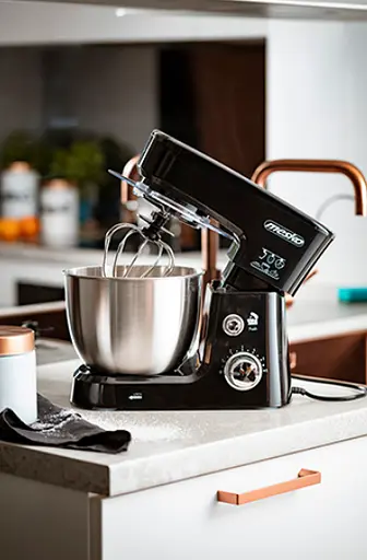 Кухонный комбайн Mesko планетарный миксер тестомес 1200 Вт 3,5 л MS 4217 - фото 3