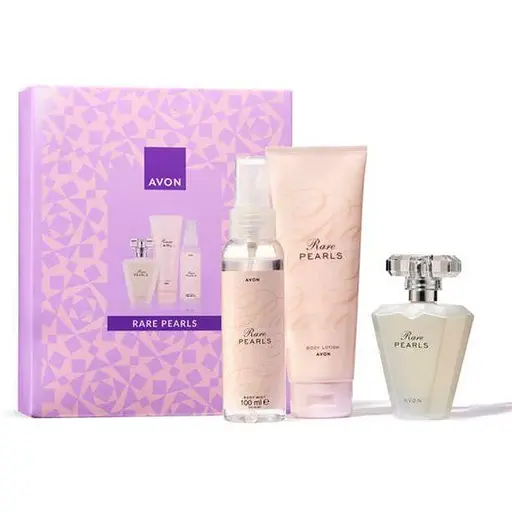 Набір Avon Rare Pearls (edp/50ml + mist/100ml + b/lot/125ml) (158511316) - фото 1
