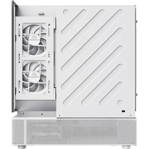 Корпус GameMax N90 Tempered Glass без БЖ White (N90 WH) - фото 9