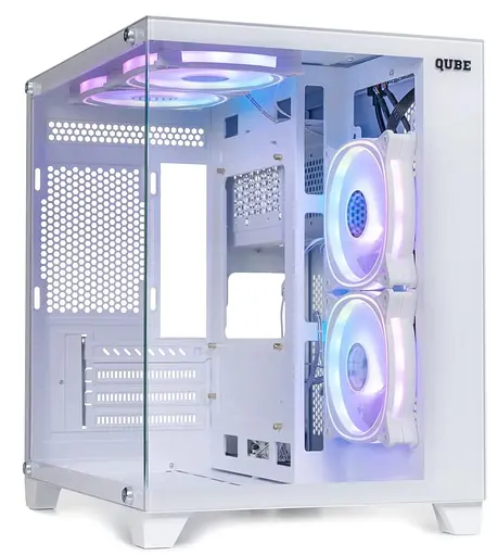 Корпус QUBE REEF ARGB White (REEF_GMNU3) Без БП - фото 1