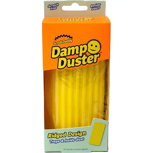 Уценка. Губка для пыли Scrub Daddy Dump Duster желтая - фото 1
