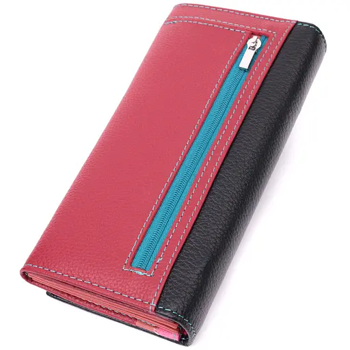 Жіночий шкіряний гаманець ST Leather 18.5х9х3 см acs0029464 - фото 2