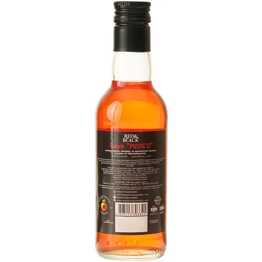 Сироп Red&Black Манго 0.25 л - фото 3