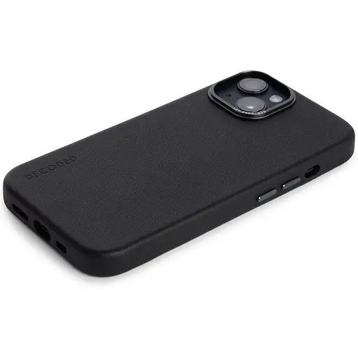 Оригінальний шкіряний чохол Decoded Leather Case MagSafe для Apple iPhone 13 (6.1") Black - фото 3