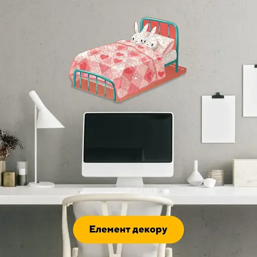 Дерев'яний фігурний пазл Ліниві Зайчики, А2, Картонна коробка 300+ елементів - фото 6