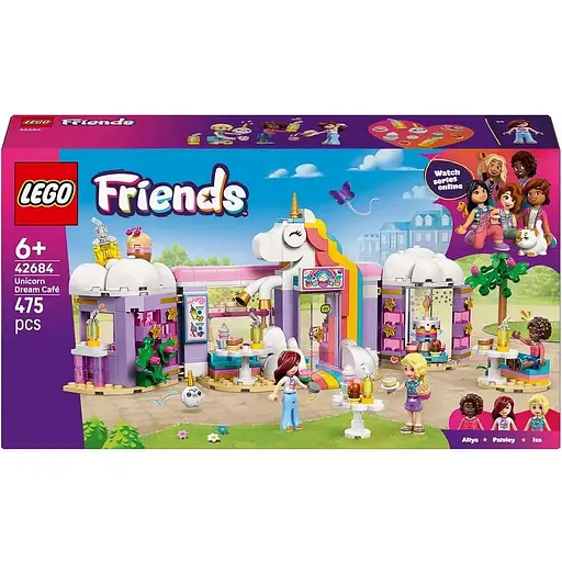 Конструктор LEGO Friends Кофейня грез единорога 475 деталей (42684)
