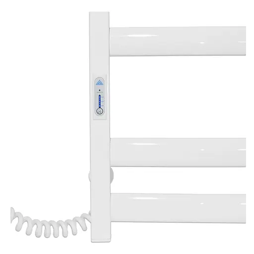 Електрична рушникосушарка Laris Зебра Атлант ЧФ8 500x900 Е ліва R3 77700098, Білий, Ліве, Електронний - фото 5