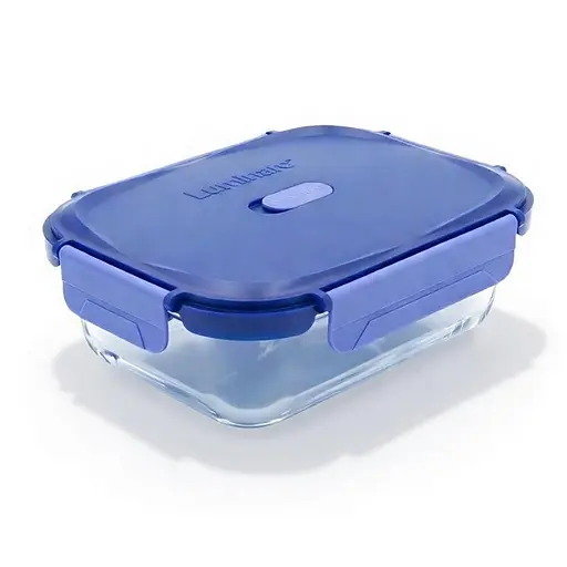 Контейнер прямоугольный Luminarc Pure Box Click Clack стекло 1520 мл (X0085) - фото 1