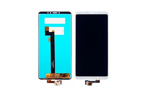 Дисплей для Xiaomi Mi Max 3 с белым тачскрином - фото 1