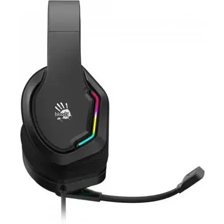 Навушники Bloody G260 Black ігрові мікрофон 7.1 віртуальний звук підсвічування 7 кольорів USB - фото 4