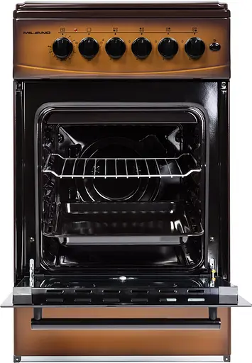 Плита комбинированная Milano ML50 E40+ коричневая - фото 2