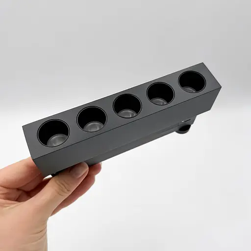 Магнитный светильник Skarlat RCD-MZ01 5x1.5W BK 4000K - фото 2