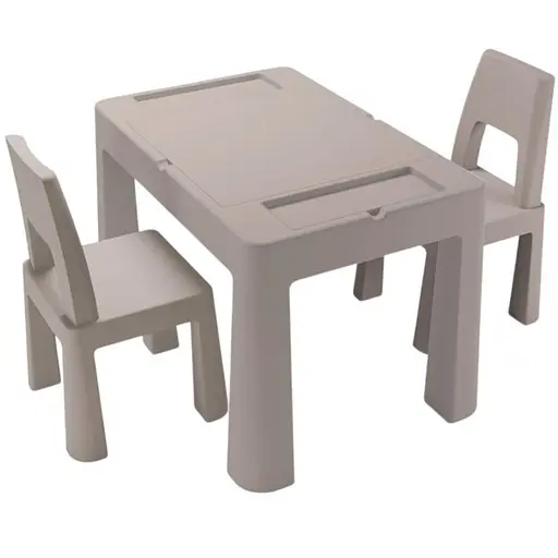 Комплект меблів Tega Baby Teggi Multifun: стіл + 2 стільця stone (TI-011-177) - фото 1