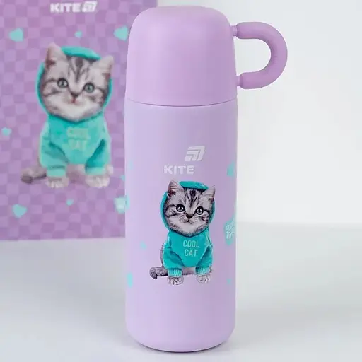 Термос Kite Studio Pets 480 мл рожевий (SP25-312) - фото 7